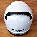 Мотошолом LS2 FF353 Rapid 2 Solid Gloss White шолом для мотоцикла, скутера, фото 6