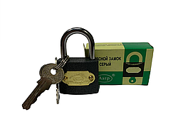 Замок 32мм навісний сірий №ТН01-32 РОЗПРОДАЖ