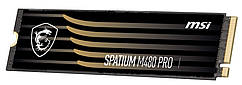 Накопичувач SSD 2TB MSI Spatium M480 Pro M.2 2280 PCIe 4.0 x4 NVMe 3D NAND TLC (S78-440Q600-P83)