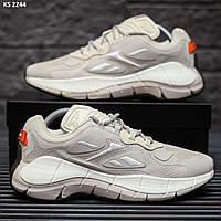 Чоловічі кросівки бежеві 41 43 44 Reebok Zig Kinetica II