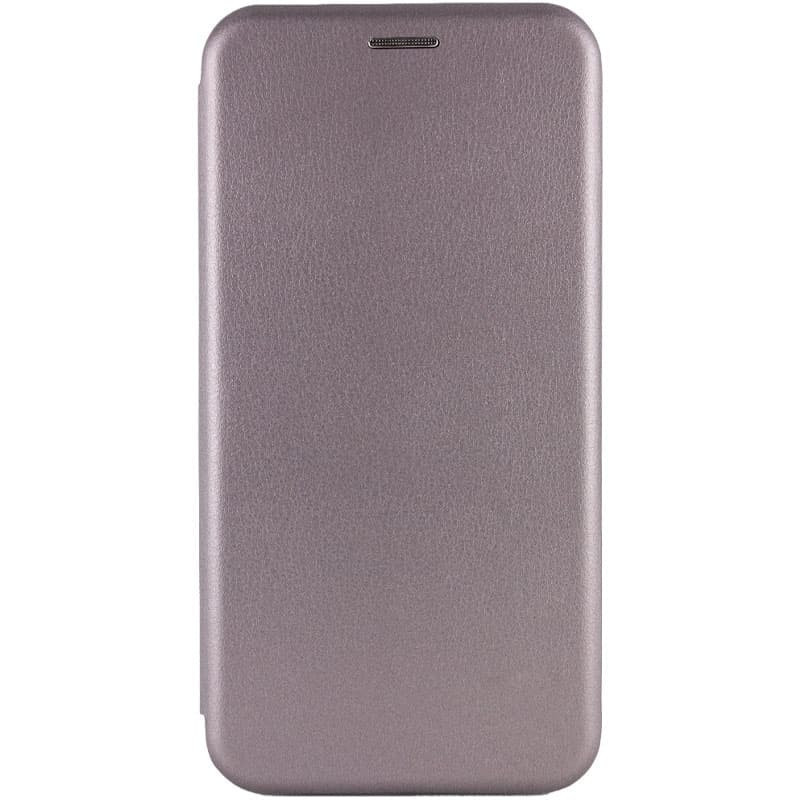 Шкіряний чохол-книжка Classy для Xiaomi Redmi Note 13 4G Сірий, фото 1