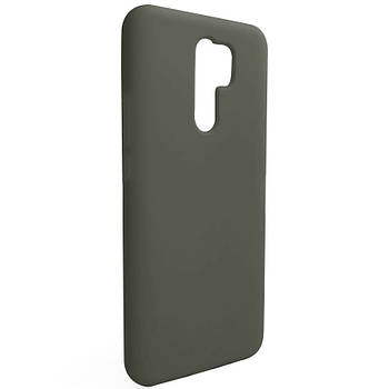 Чохол Full Silicone Case для Xiaomi Redmi 9 Dark Olive