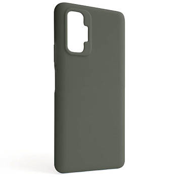 Чохол Full Silicone Case для Xiaomi Redmi Note 10 Pro / Note 10 Pro Max Dark Olive