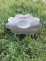 Сковорода з борони ромашка 50 см Туристичні сковорідки, фото 6