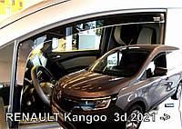 Дефлектори вікон / вітровики Renault Kangoo III 2021+ (HEKO) 3D