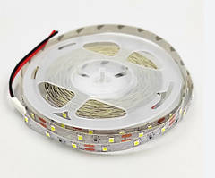 LED стрічка теплий білий 500см. 2700-3500K MTK-300W-3528-12 SMD3528 60шт/м 4.8W/м IP20 12V негерметична світлодіодна