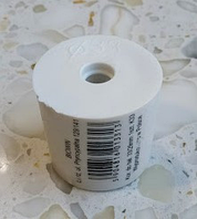 Пробка гумова ø 33/29мм Biowin для гідрозатвору на сулію з отвором ø 7мм під гідрозатвор