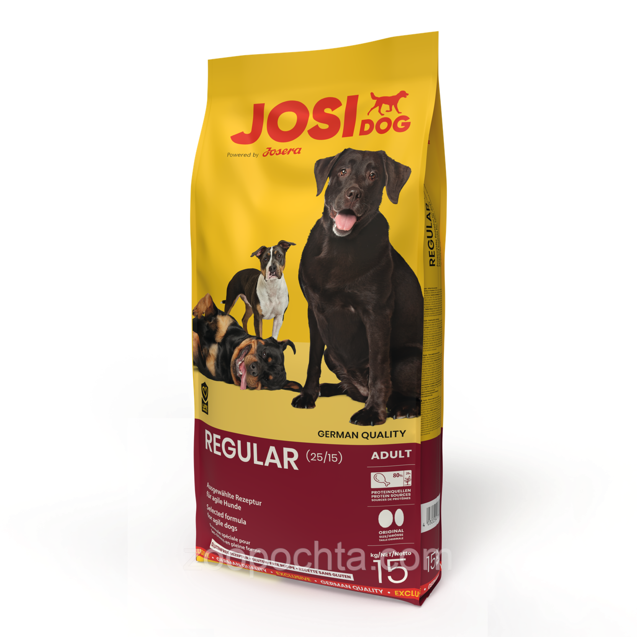 Сухий корм Josera JosiDog Regular для собак з високими енергетичними потребами 15 кг