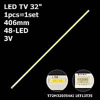 LED подсветка TV 32" T72M320354AI 32LET42T2 Fusion FLTV-32C10 FLTV-32C11 TOT32LB LED7020 V0.2 20120726 1шт.