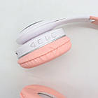 Бездротові навушники з котячими вушками Cat VZV-23M Рожевий / Навушники з підсвічуванням та мікрофоном, фото 8