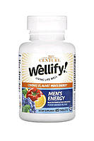 21 century Wellify, энергетические мультивитамины и мультиминералы для мужчин, 65 таблеток