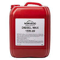 Моторное масло NORVEGO DIESEL MAX 15W40 CH-4/SL 10л