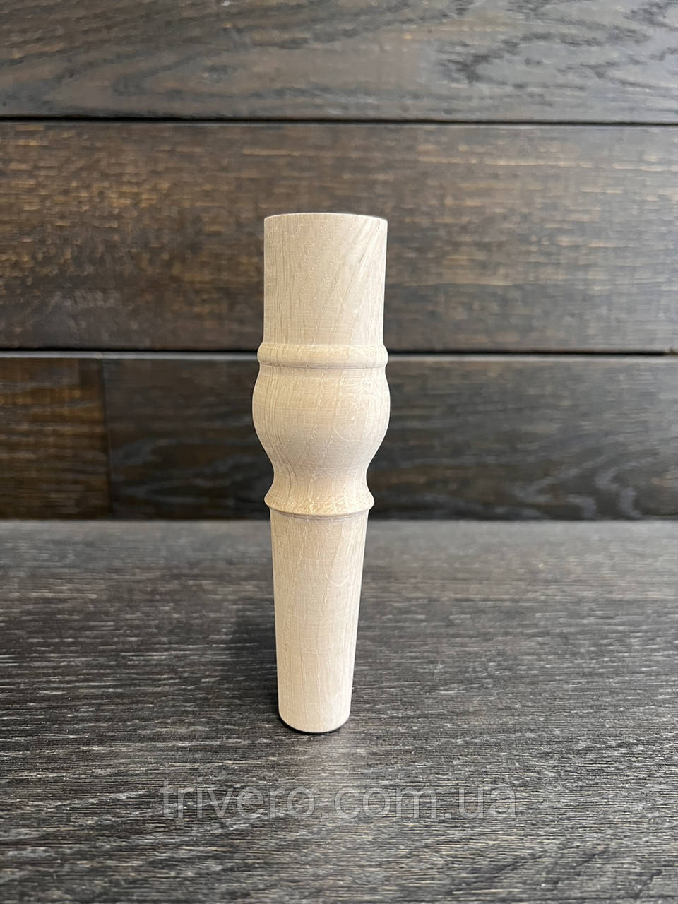 Меблеві ніжки і опори для тумбочки з дерева H.150 D.40 / Ніжка-81, фото 1