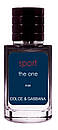Dolce&Gabbana The One Sport ТЕСТЕР LUX чоловічий 60 мл, фото 2