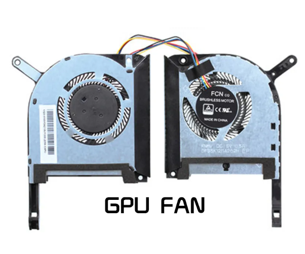 Кулер Asus FX505 FX705 FX506 GPU+CPU (левый+правый, пара) Оригинал нов - фото 3 - id-p1908911715