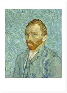 Листівка Vincent van Gogh — Self Portrait, 1889