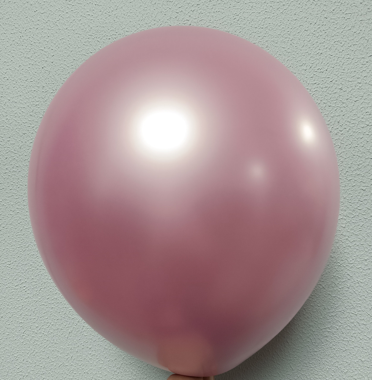 Латексна кулька хром рожевий (пудровий) 12" 30см Китай