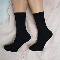 Хлопковые носки женские с высокой резинкой размер 36-39 12 пар в упаковке