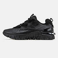 Мужские кроссовки Nike React Vision Black, черные кроссовки найк реакт вижн