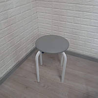 Табурет "Стандарт", стілець кухонний, стілець для кухні, табурет сірий, у сірому кольорі