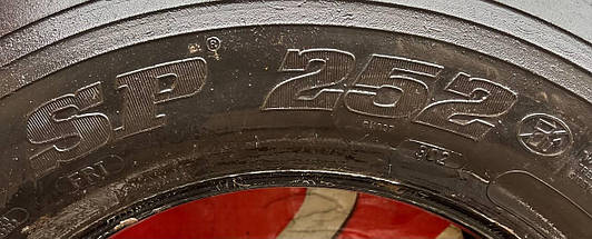 Шини вантажні б/у 435/50R19.5 Dunlop SP252, фото 4