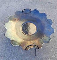 Сковорода з борони ромашка 50 см Туристичні сковорідки, фото 10