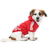 Кофта для собак Pet Style "Adidog" Червона XS, фото 4