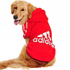 Кофта для собак Pet Style "Adidog" Червона XS, фото 3