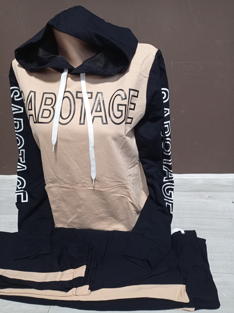 Спортивний костюм для дівчинки Sabotage 10-16 років Спортивний костюм-двійка для дівчаток Худі зі штанами