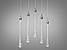 Підвісна люстра над столом Люстра світлодіодна 3003/5HR, фото 2