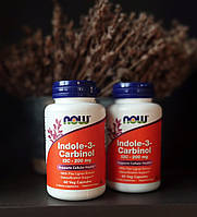 Now foods индол 3-карбинол, 200 мг, 60 растительных капсул