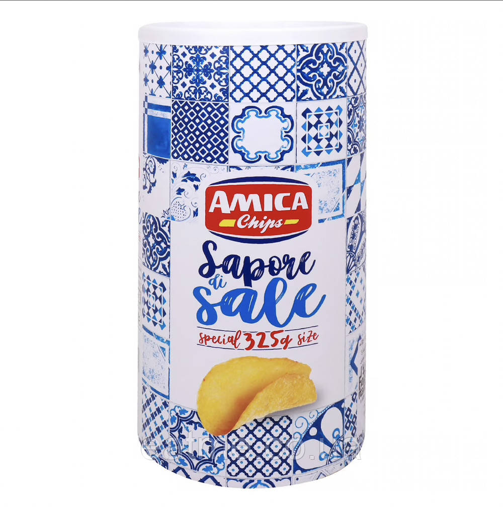 Amica chips Гіганська упаковка чіпсів з сіллю 325g