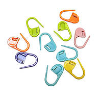 Маркери-шпильки для в'язання, пластик, набір 10 шт великі №001