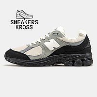 Мужские кроссовки New Balance The Basement 2002R Black Grey Marathon, Демисезонные кроссовки Нью Беленс 2002