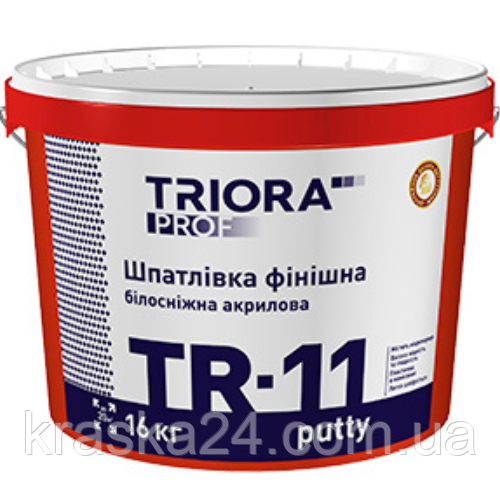 Шпатлёвка финишная "TRIORA" TR-11 putty 0,8 кг - фото 1 - id-p658603399