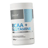 Амінокислота OstroVit 100% BCAA + Glutamine 500 г без смаку