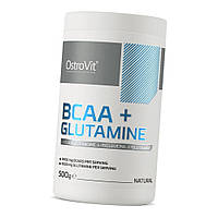 Аминокислота OstroVit 100% BCAA + Glutamine 500 г без вкуса Топ продаж