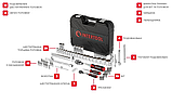 Набір інструментів 1/2" & 1/4", 94 одиниць, Cr-V INTERTOOL ET-8094, фото 9