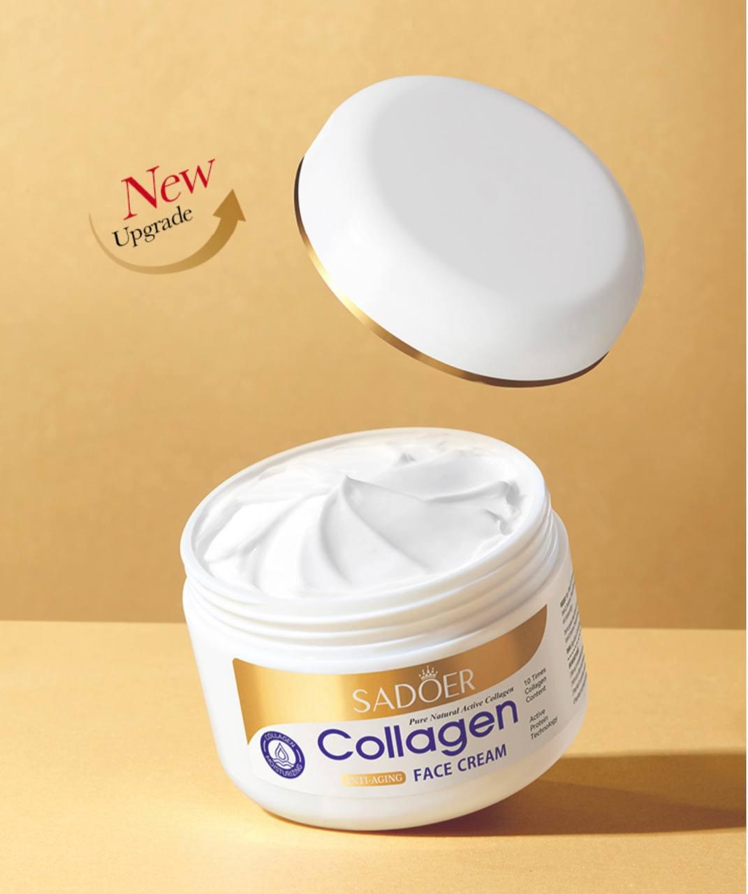 Крем для обличчя з колагеном Sadoer Collagen Anty-Aging, 100 г