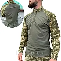 Рубашка Убакс размер 2XL, Пиксель / Кофта тактическая с длинным рукавом / Свитер под бронежилет