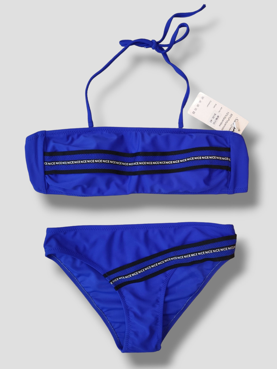 Дитячий підлітковий купальник Samegame 103-M синій 32 34 36 38 40 розмір