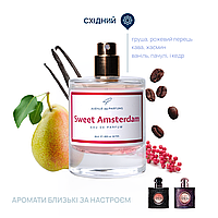 Духи женские Sweet Amsterdam (Black Opium) AVENUE des PARFUMS парфюм пряні, східні Оригинал 48