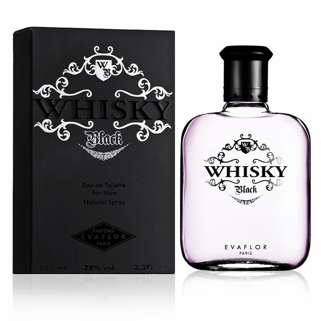 Туалетна вода чоловіча Evaflor Whisky Black 100ml