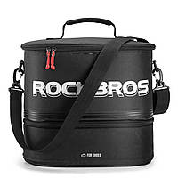 Многофункциональная водонепроницаемая дорожная сумка для формы и снаряжения ROCKBROS H19 18л Черный