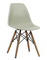 Пластиковый стул Eames chair VetroMebel M-05 Мятный сиденье пластик, ножки бук для улицы кухни