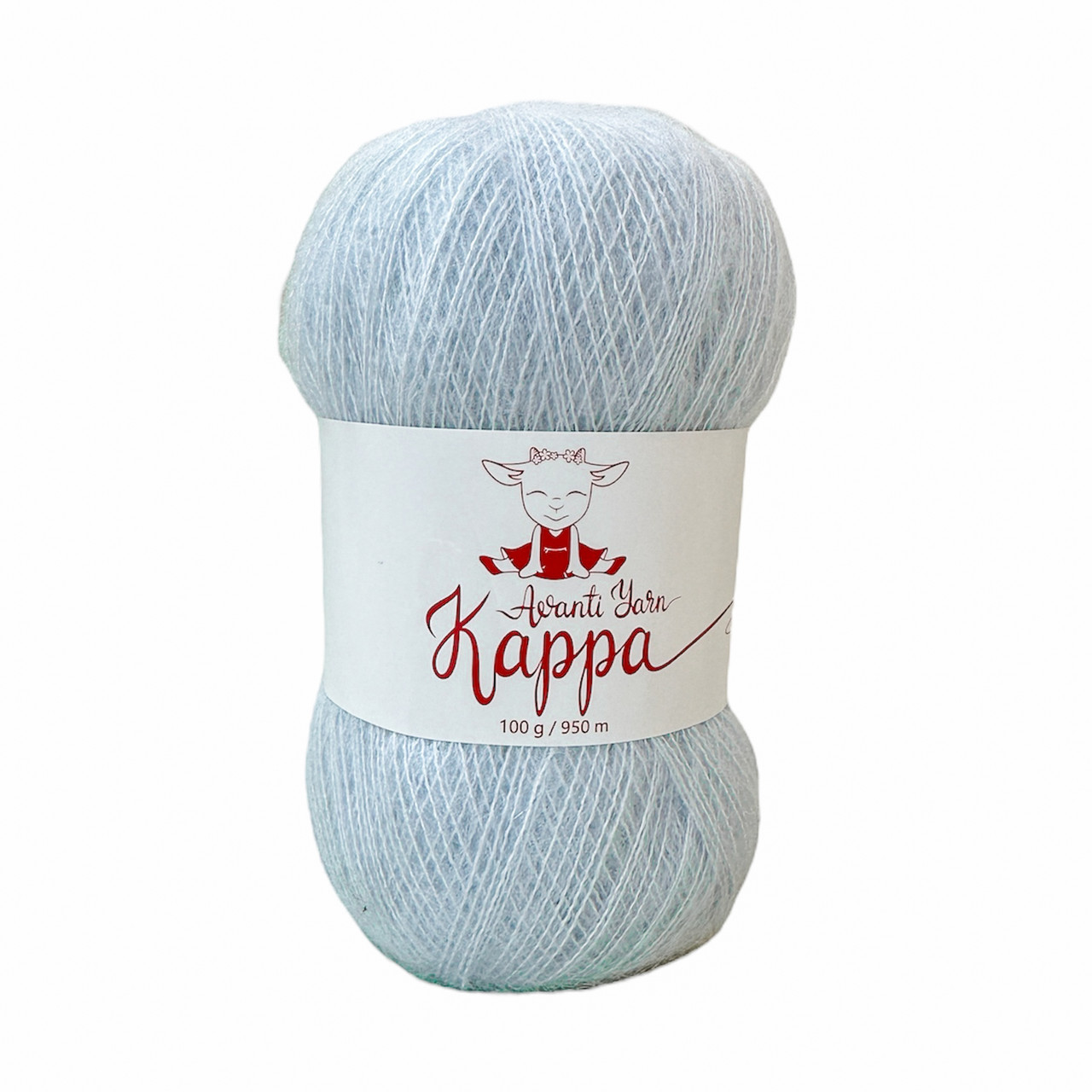 Avanti Yarn KAPPA (Аванті Ярн Каппа) № 85 зимнее небо (Пряжа з мохером, нитки для в'язання)