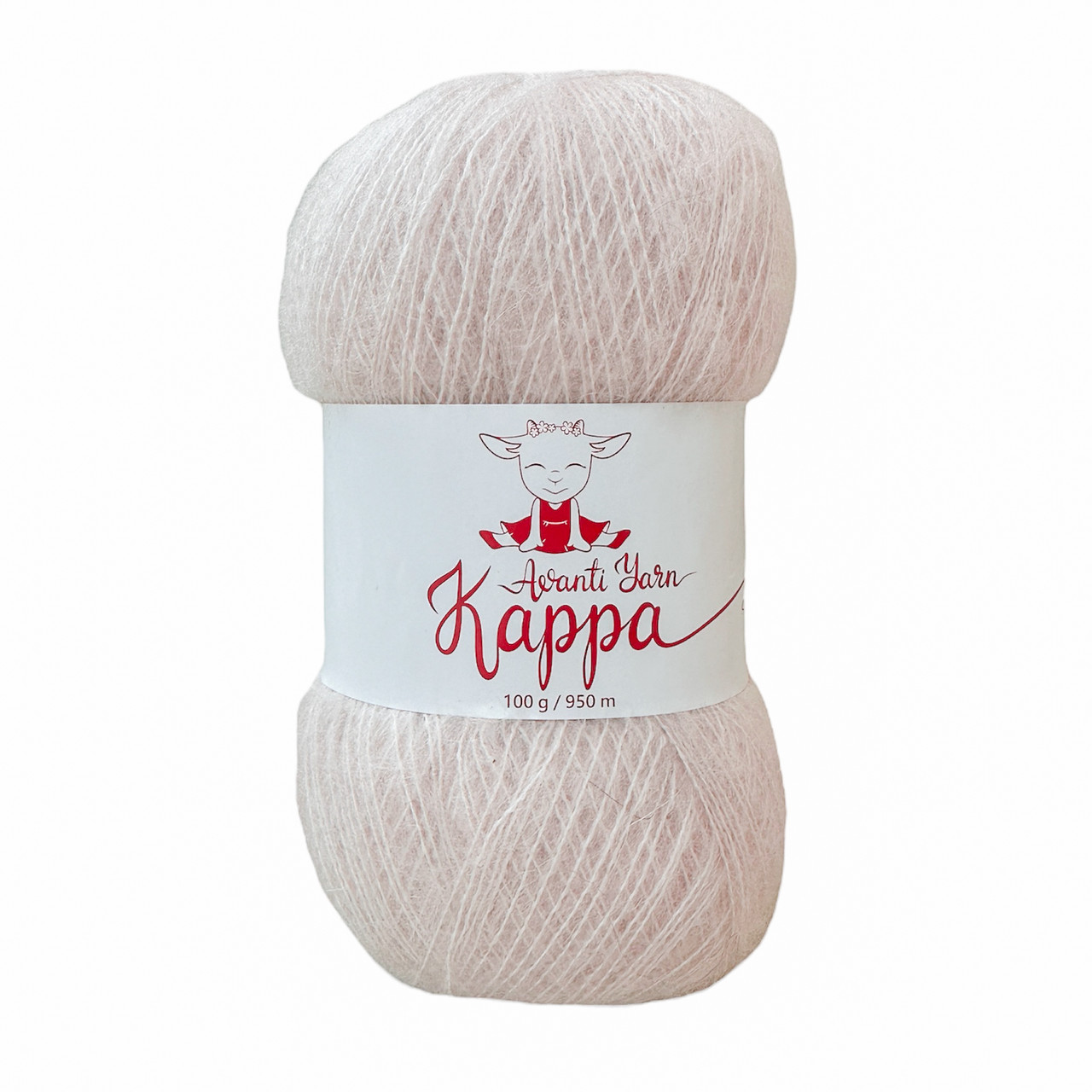 Avanti Yarn KAPPA (Аванті Ярн Каппа) № 86 пудра (Пряжа з мохером, нитки для в'язання)