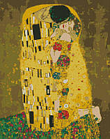 Алмазная мозаика Идейка AMO7045 Аура поцелуя Густав Климт, 40х50см на подрамнике