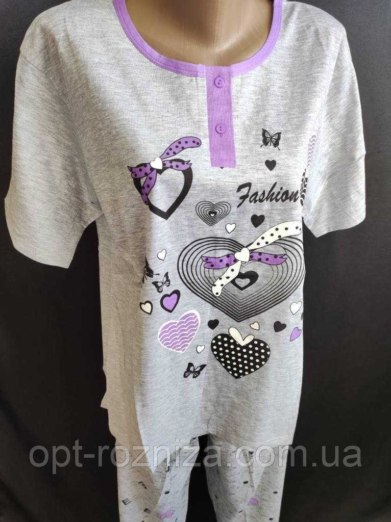 Піжами жіночі з футболкою і штанами, фото 1