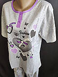 Піжами жіночі з футболкою і штанами, фото 3